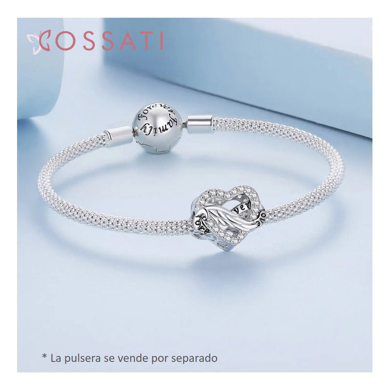 Charm Dije Plata De Ley S925 Cossati Bsc853 Corazón