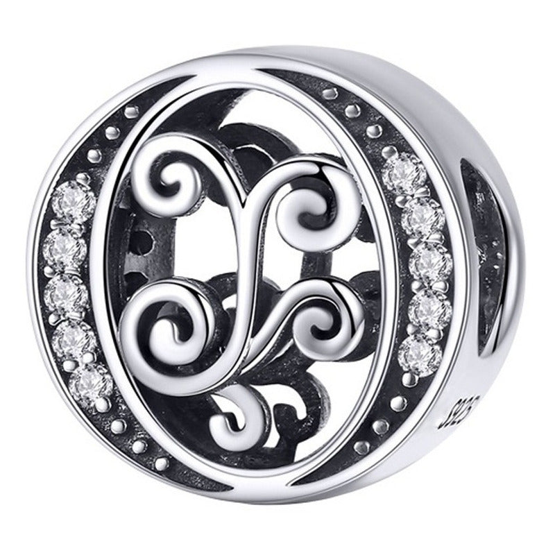 Charm Letra Abecedario Plata S925 Bsc030 Compatible Pandor