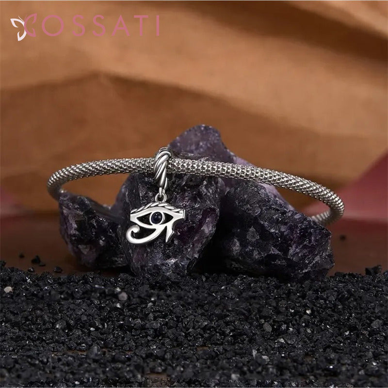 Charm Dije Plata De Ley S925 Cossati Scc2849 Ojo Egipcio