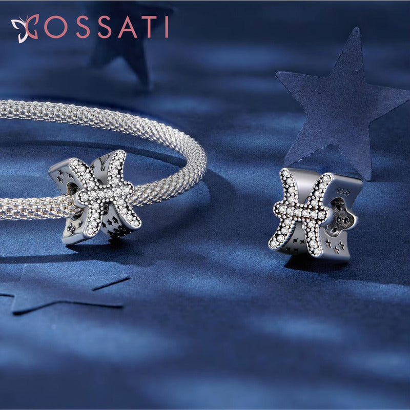 Charm Dije Cossati Scc2516 Plata S925 Signos Del Zodiaco