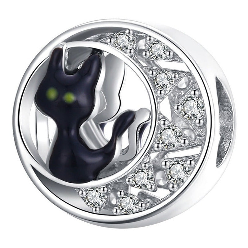 Charm Halloween De Plata Esterlina 925 Bsc325 Original