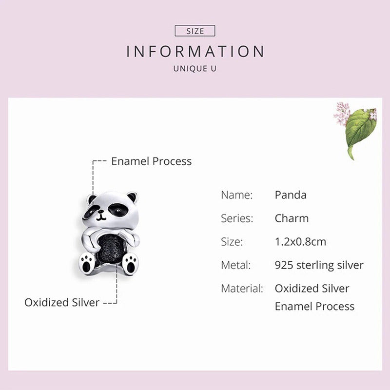 Charm De Plata Esterlina 925 Scc1175 100% Original