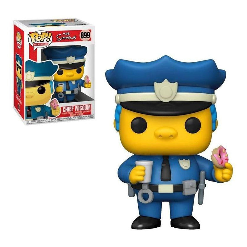 Figura De Acción Los Simpsons Chief Wiggum De Funko Pop!