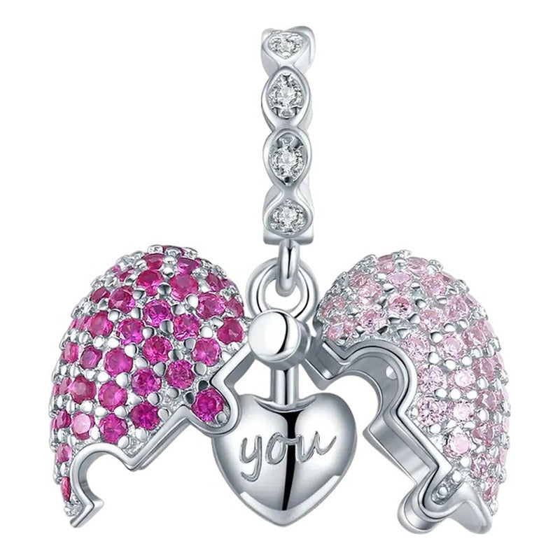 Charm Dije Plata De Ley 925 Cossati Bsc282 Corazón