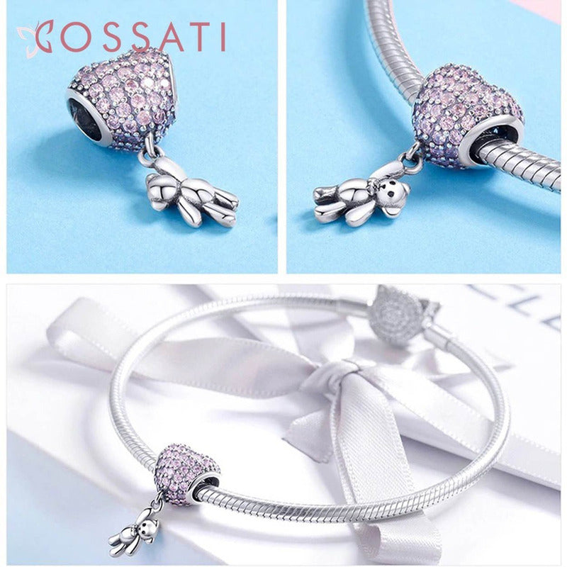 Charm De Plata Esterlina 925 Scc1054 100% Original