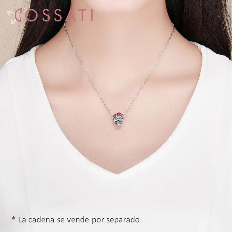 Charm De Plata Esterlina 925 Scc888 100% Original Calavera