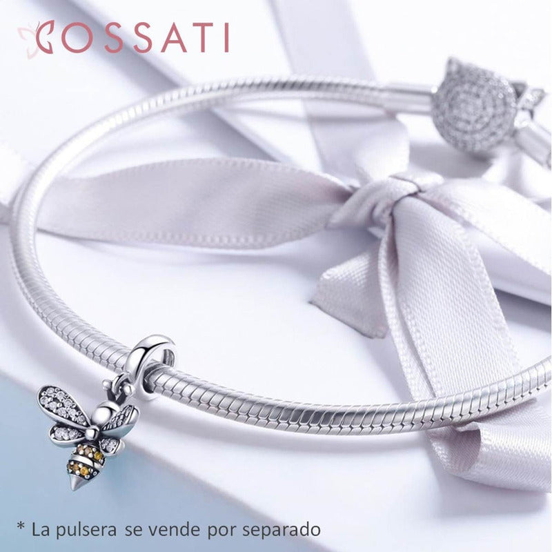 Charm De Plata Esterlina 925 Cossati Scc821 100% Original Abeja