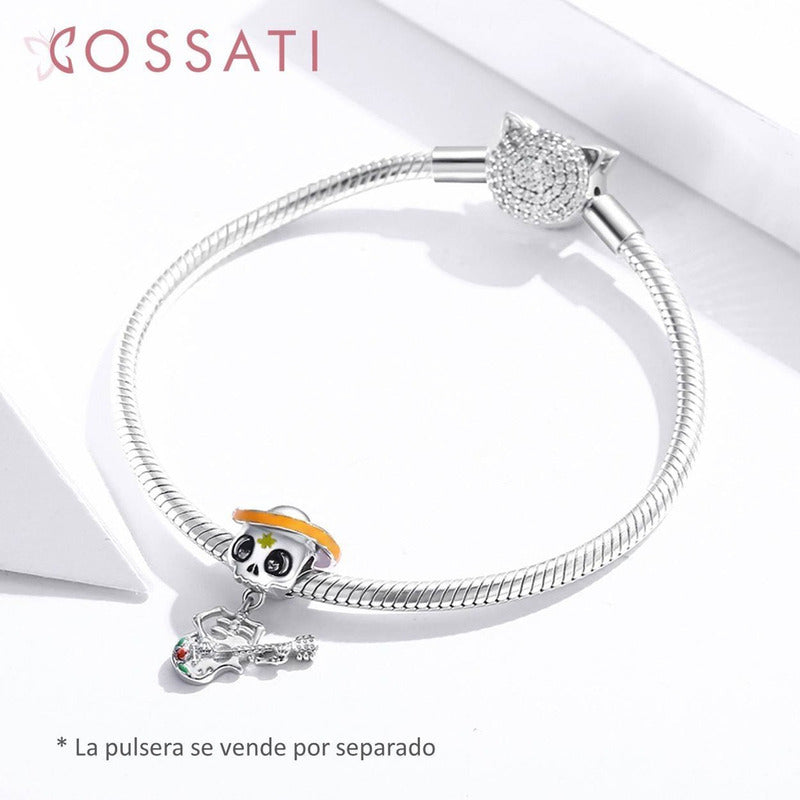 Charm Halloween De Plata Esterlina 925 Bsc327 Original