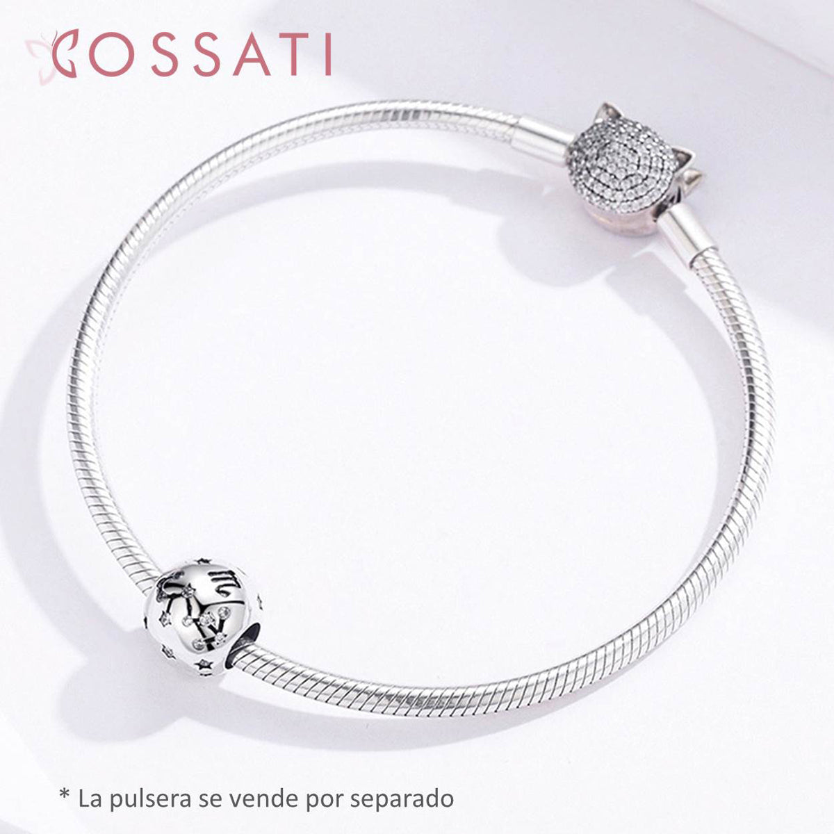 Charm De Plata Esterlina 925 Scc1218 Signos Del Zodiaco Color Escorpión - 8