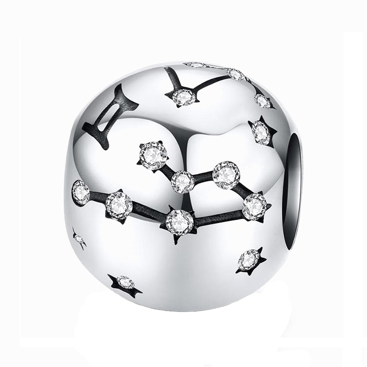 Charm De Plata Esterlina 925 Scc1218 Signos Del Zodiaco