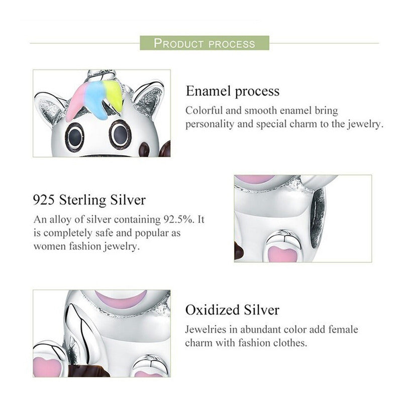 Charm De Plata Esterlina 925 Bsc041 100% Original