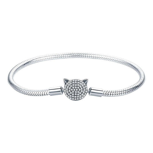 Pulsera De Plata Esterlina 925 Scb053 Original - Para Mujer