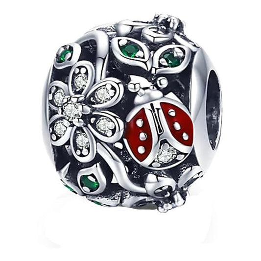 Charm De Plata Esterlina 925 Scc926 100% Original Catarina