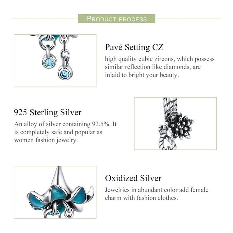Charm De Plata Esterlina 925 Bsc034 100% Original