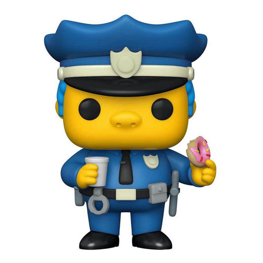 Figura De Acción Los Simpsons Chief Wiggum De Funko Pop!