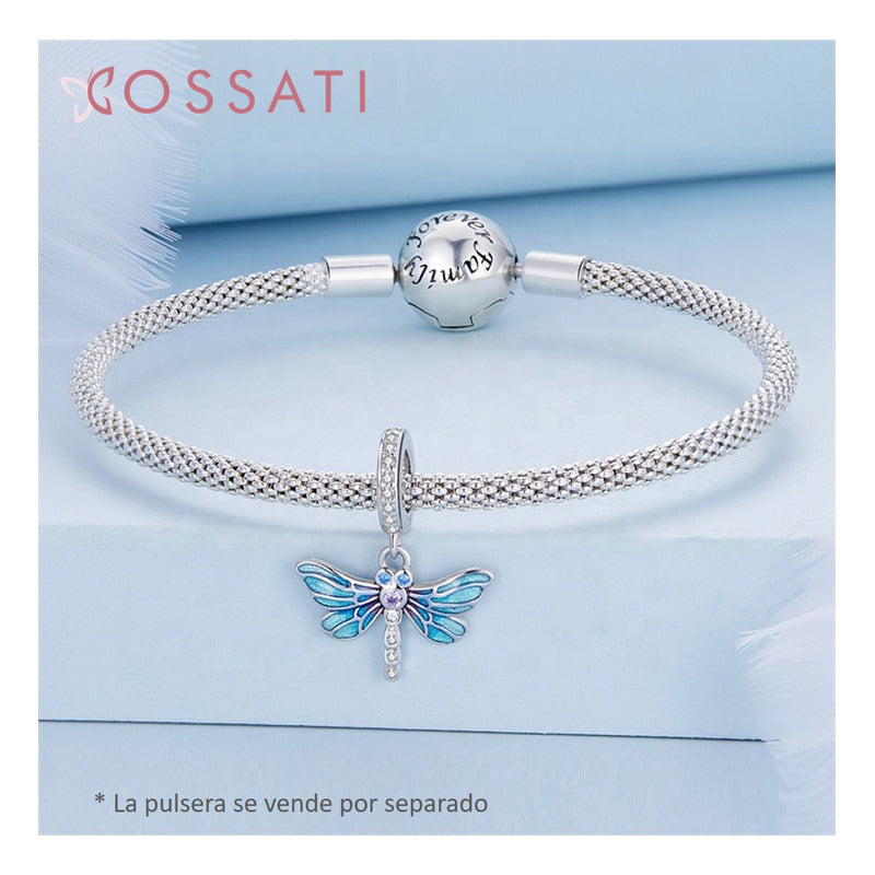 Charm Dije Plata De Ley S925 Cossati Bsc665 Libélula Libélula