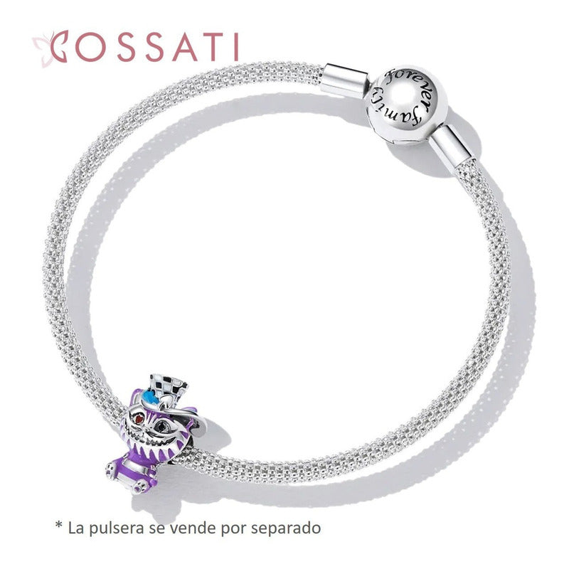 Charm Dije Plata Ley 925 Cossati Scc2242 Gato Mágico
