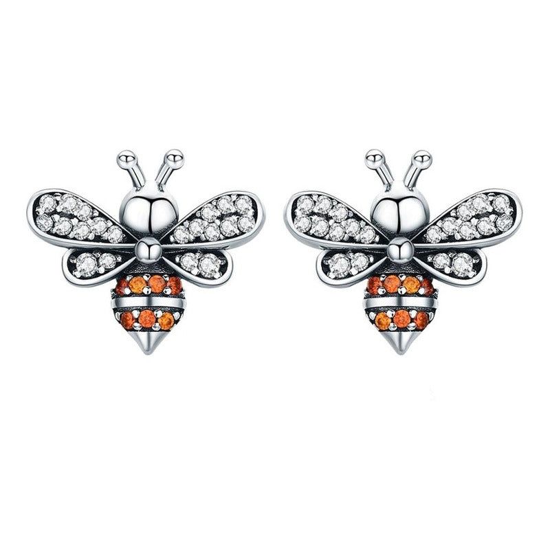 Aretes Pendientes De Plata Esterlina 925 Sce344 Original