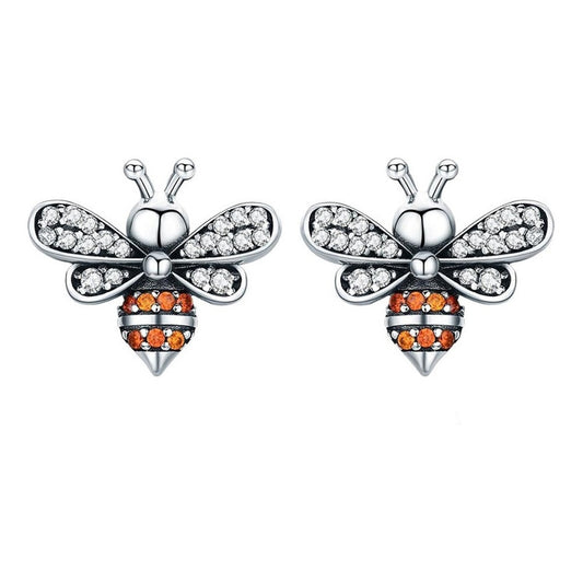 Aretes Pendientes De Plata Esterlina 925 Sce344 Original