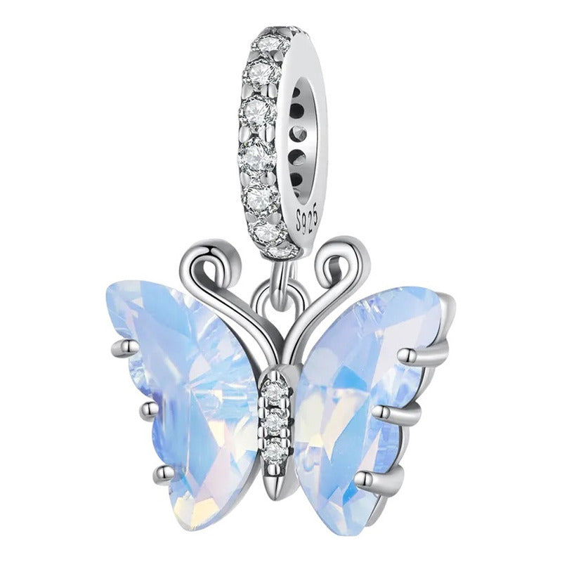 Charm Dije Plata De Ley 925 Cossati Scc2305 Mariposa Aurora Color M02