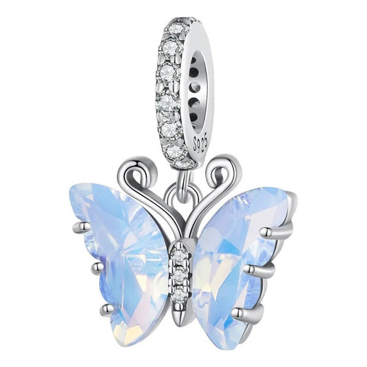 Charm Dije Plata De Ley 925 Cossati Scc2305 Mariposa Aurora Color M02