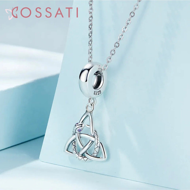 Charm Dije Plata De Ley S925 Cossati Scc2382 Nudo Celta Nudo Celta