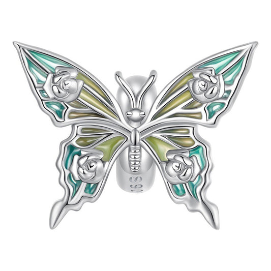 Charm Dije Plata De Ley S925 Cossati Bsc1125 Mariposa Mariposa