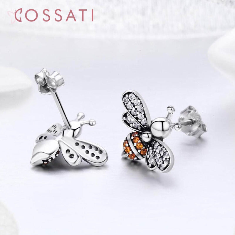Aretes Pendientes De Plata Esterlina 925 Sce344 Original