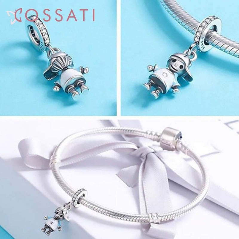 Charm Dije De Plata S925 Para Mujer Compatible Con Pandor G2