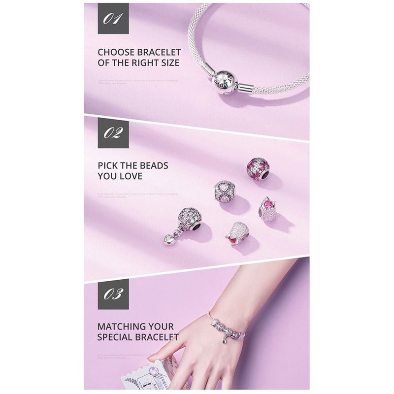 Charm De Plata Esterlina 925 Scc569 100% Original