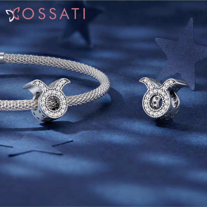 Charm Dije Cossati Scc2516 Plata S925 Signos Del Zodiaco