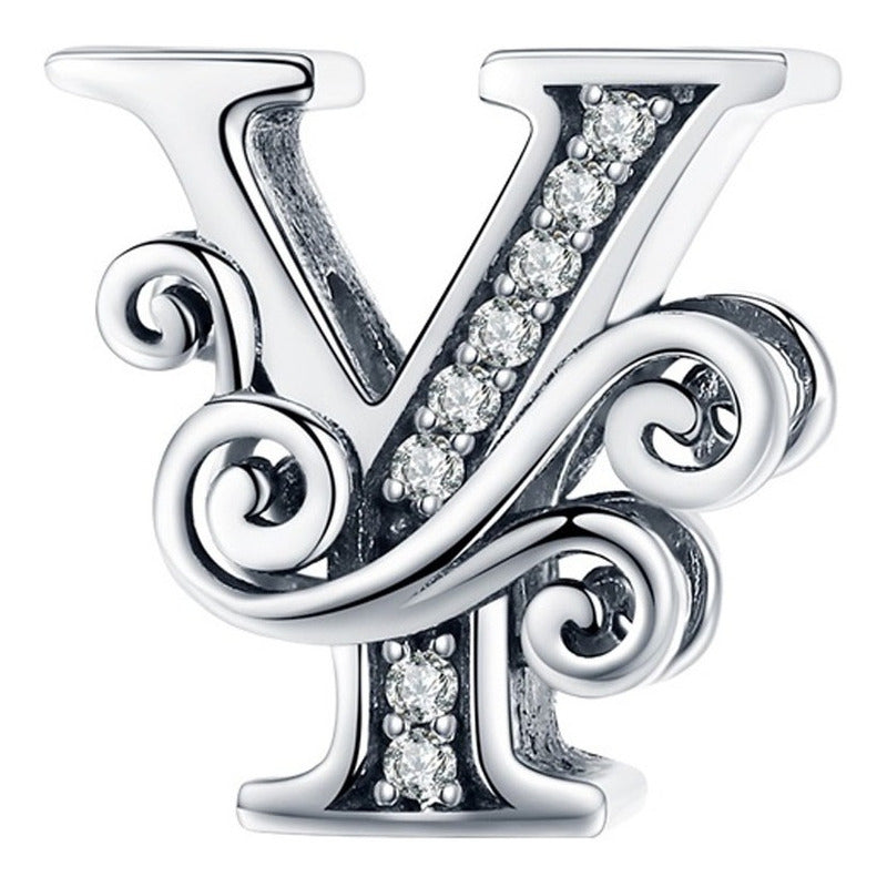 Charm Letra Abecedario Plata S925 Bsc030 Compatible Pandor