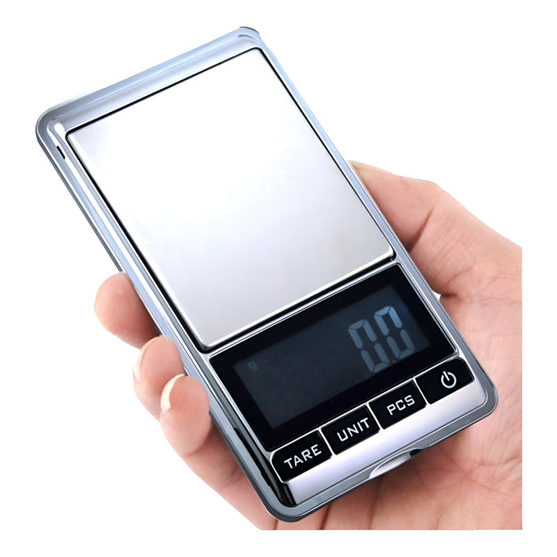 Báscula Gramera Digital 0.1 - 500g Joyería Cocina Repostería Capacidad Máxima 5 G Color Negro