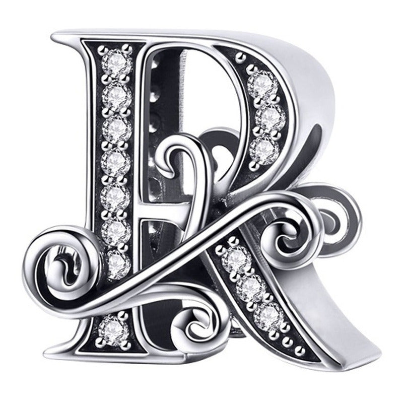 Charm Letra Abecedario Plata S925 Bsc030 Compatible Pandor