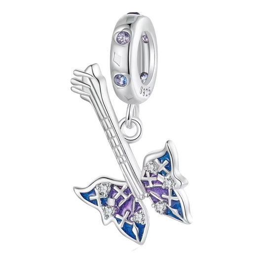 Charm Dije Plata Esterlina Cossati Scc2764 Guitarra Mariposa