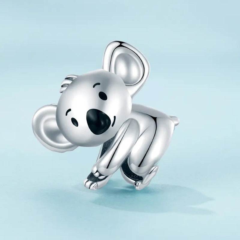 Charm Dije De Plata De Ley 925 Cossati Scc2449 Koala Bebé