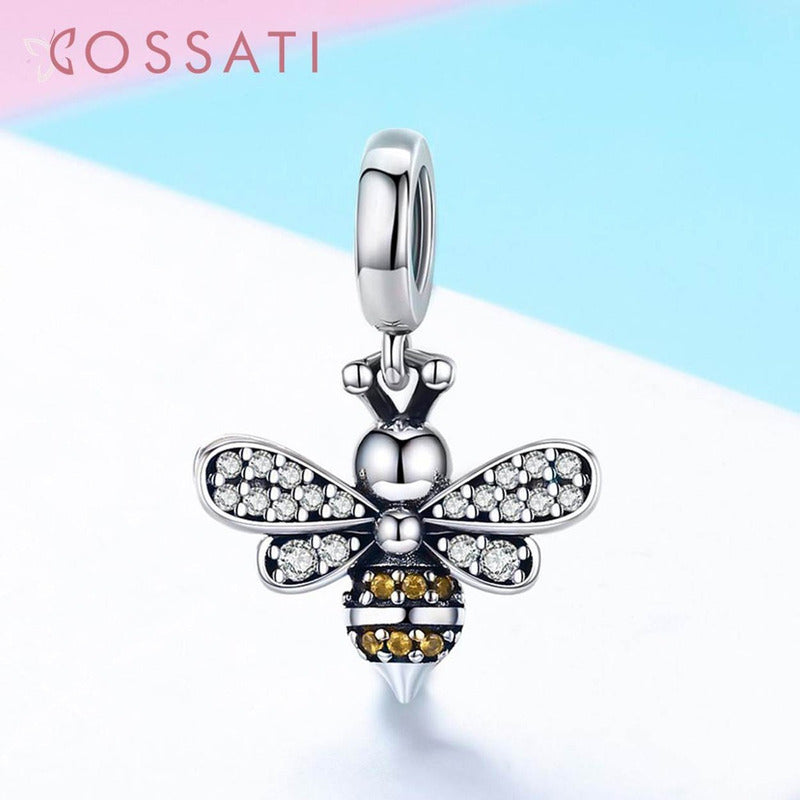 Charm De Plata Esterlina 925 Cossati Scc821 100% Original Abeja