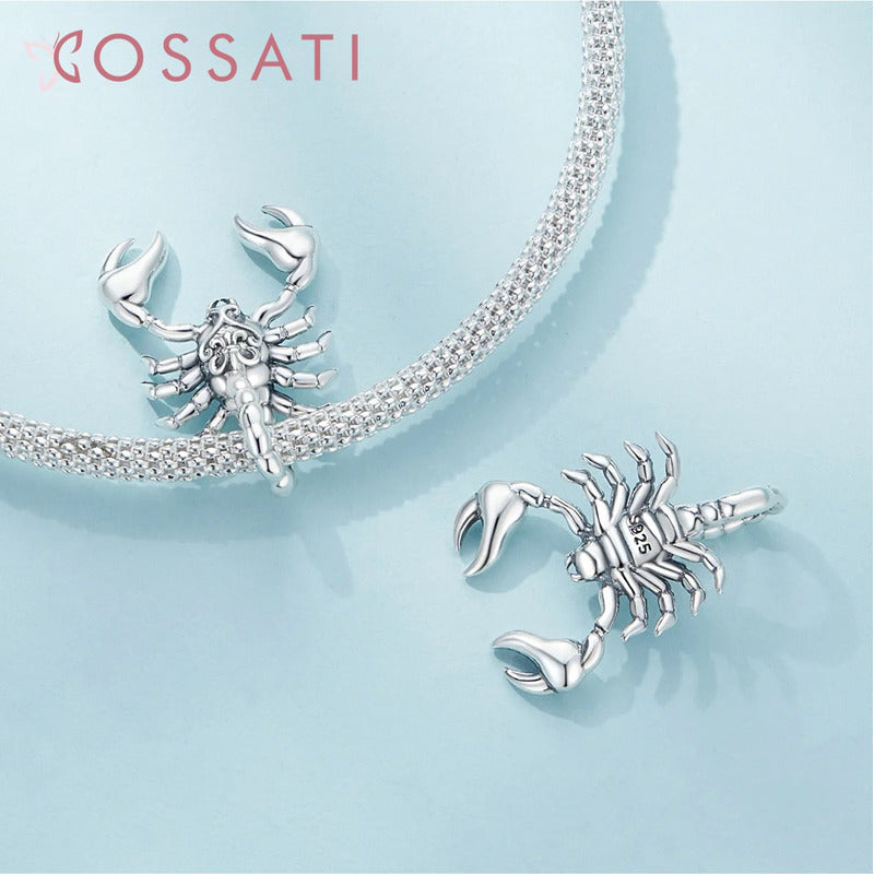 Charm Dije Plata De Ley S925 Cossati Scc2509 Escorpión
