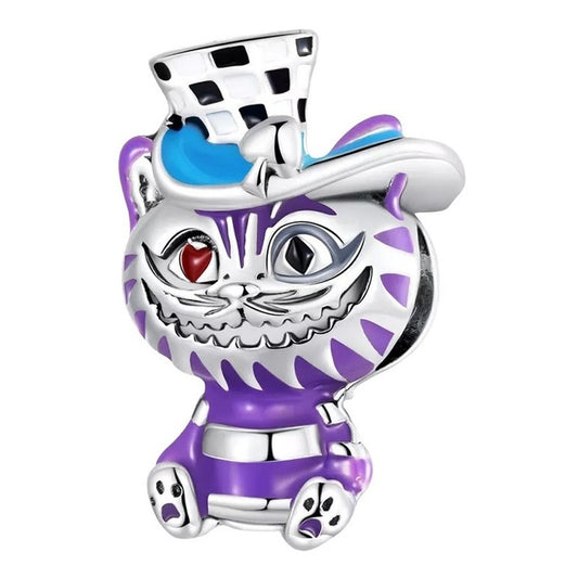 Charm Dije Plata Ley 925 Cossati Scc2242 Gato Mágico