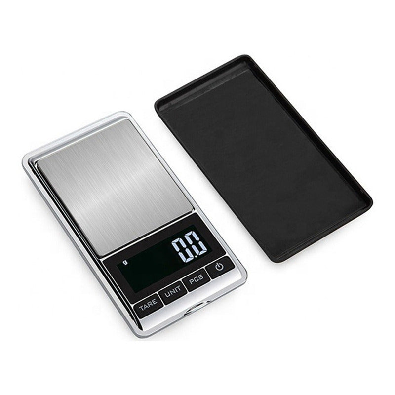 Báscula Gramera Digital 0.1 - 500g Joyería Cocina Repostería Capacidad Máxima 5 G Color Negro