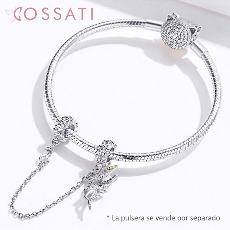 Cadena De Seguridad De Plata Esterlina S925 Cossati Scc1278