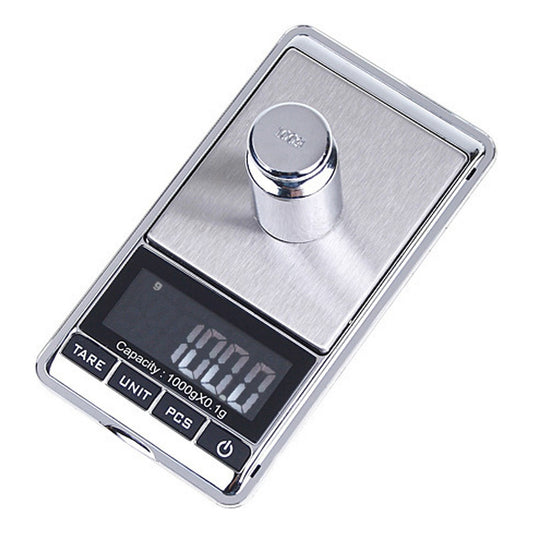 Báscula Digital Gramera - Pesa Desde 0.1 A 1000g (1kg) Capacidad Máxima 1000 G Color Negro