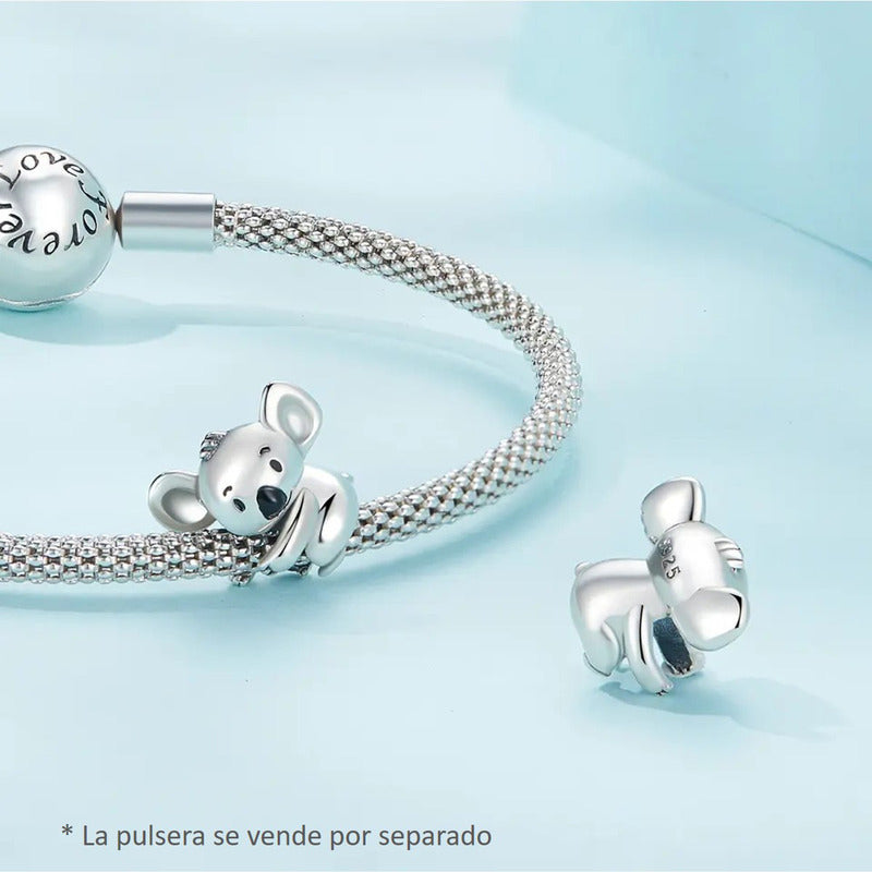 Charm Dije De Plata De Ley 925 Cossati Scc2449 Koala Bebé