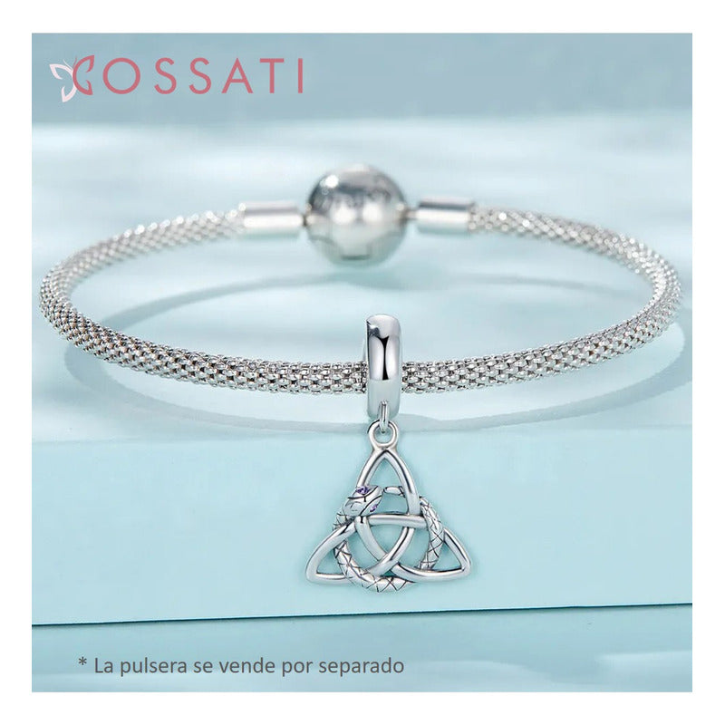 Charm Dije Plata De Ley S925 Cossati Scc2382 Nudo Celta Nudo Celta