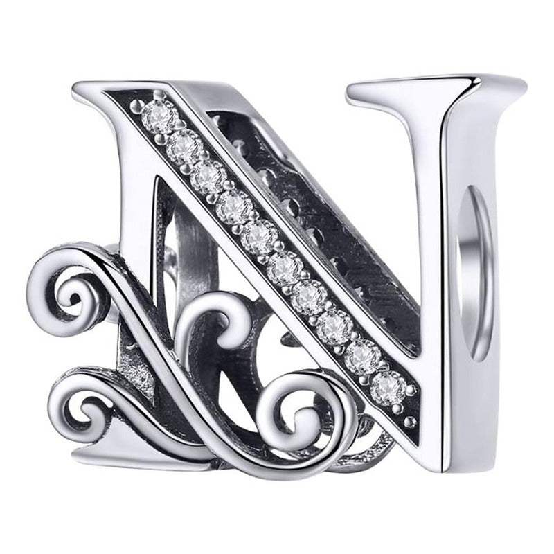 Charm Letra Abecedario Plata S925 Bsc030 Compatible Pandor