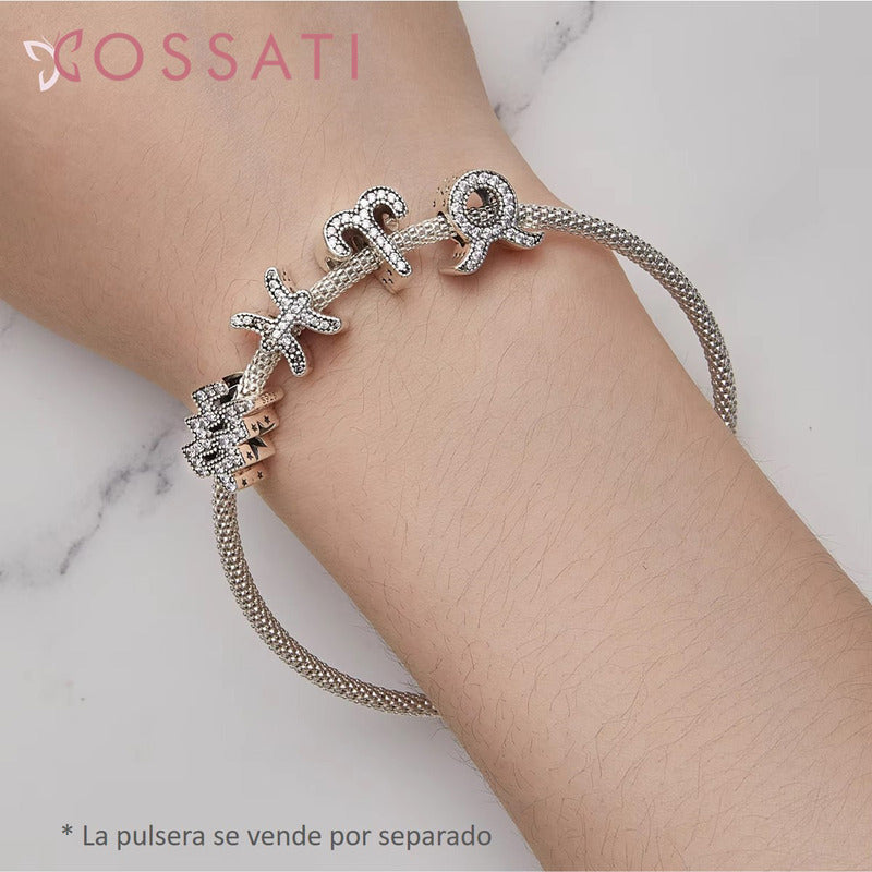Charm Dije Cossati Scc2516 Plata S925 Signos Del Zodiaco