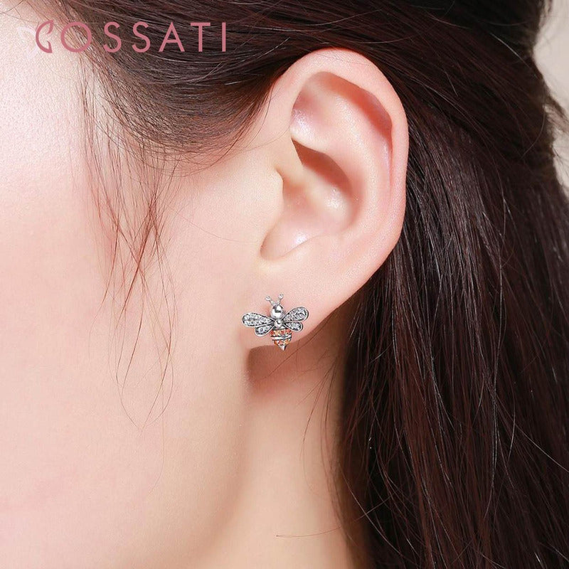 Aretes Pendientes De Plata Esterlina 925 Sce344 Original