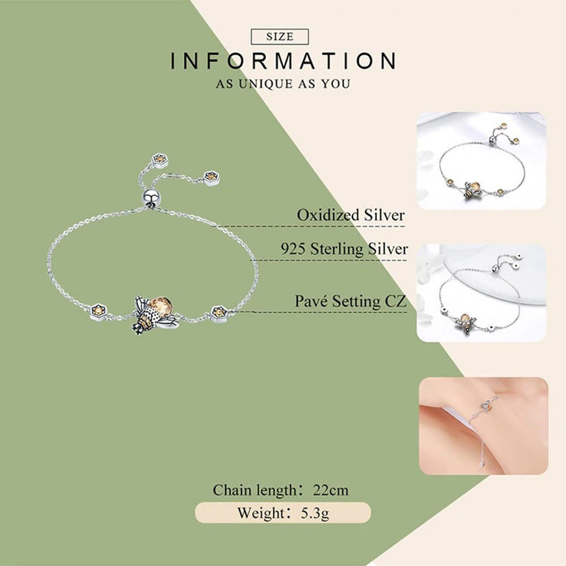 Pulsera Brazalete De Plata Esterlina 925 Original Scb043