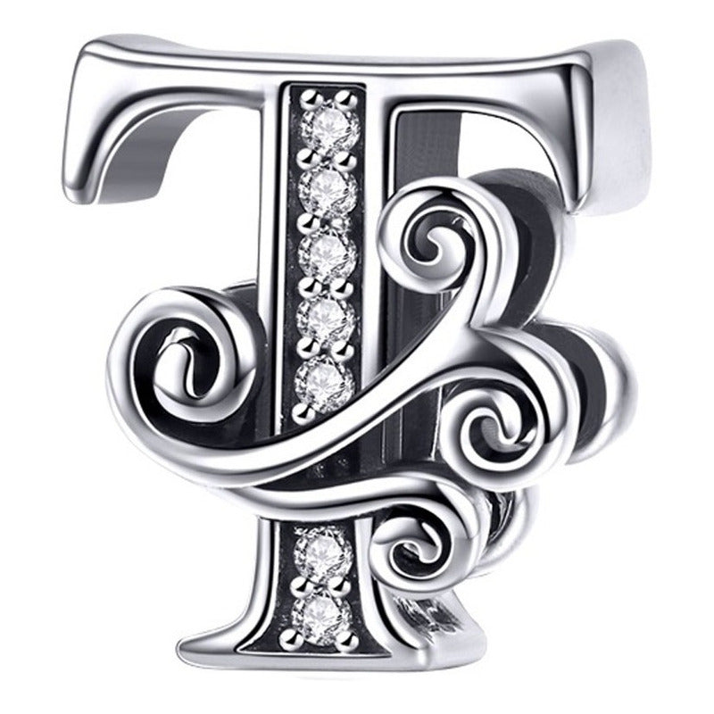 Charm Letra Abecedario Plata S925 Bsc030 Compatible Pandor